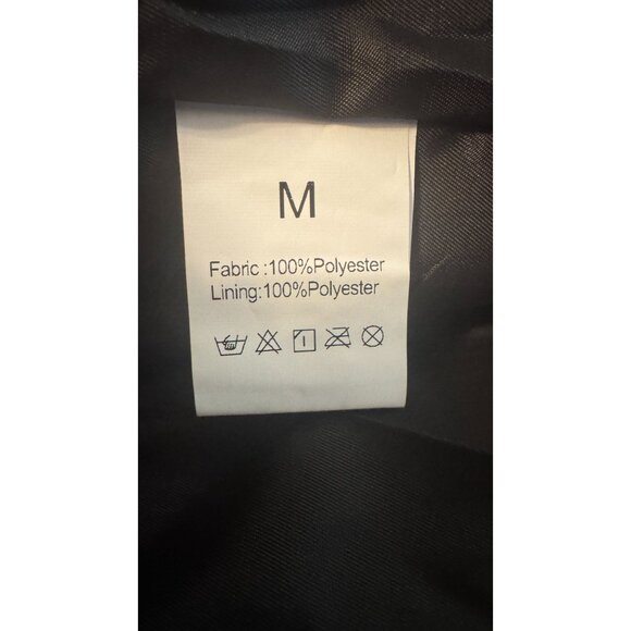 Black Faux Fur Tailored Jacket M Size 6 Lightweight Soft Short Elegant Coat New - Picture 4 of 14